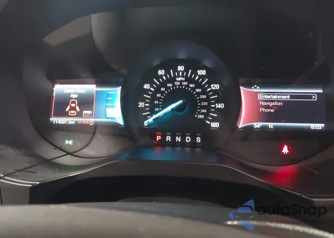 2017 Ford Edge Titanium z USA, uszkodzony, nr VIN 2FMPK4K90HBC36536